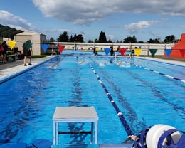 Squad training of Orcas and Marlins