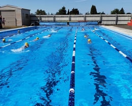 Squad training of Orcas and Marlins